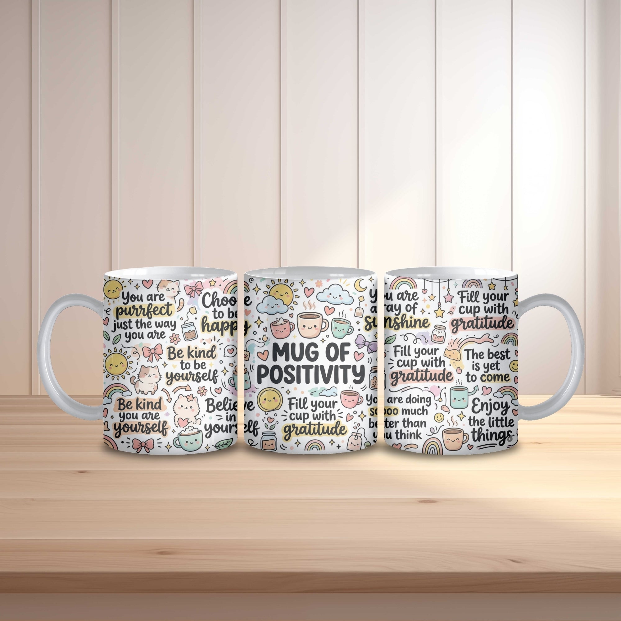Mug of Positivity | Ceramic Mug | 11oz Mug | Thoughtful Gift