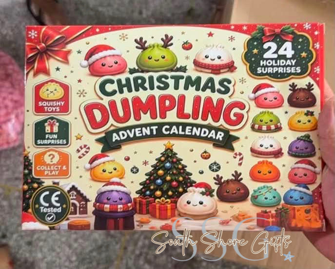 Christmas Squishy Dumpling Advent Calendar