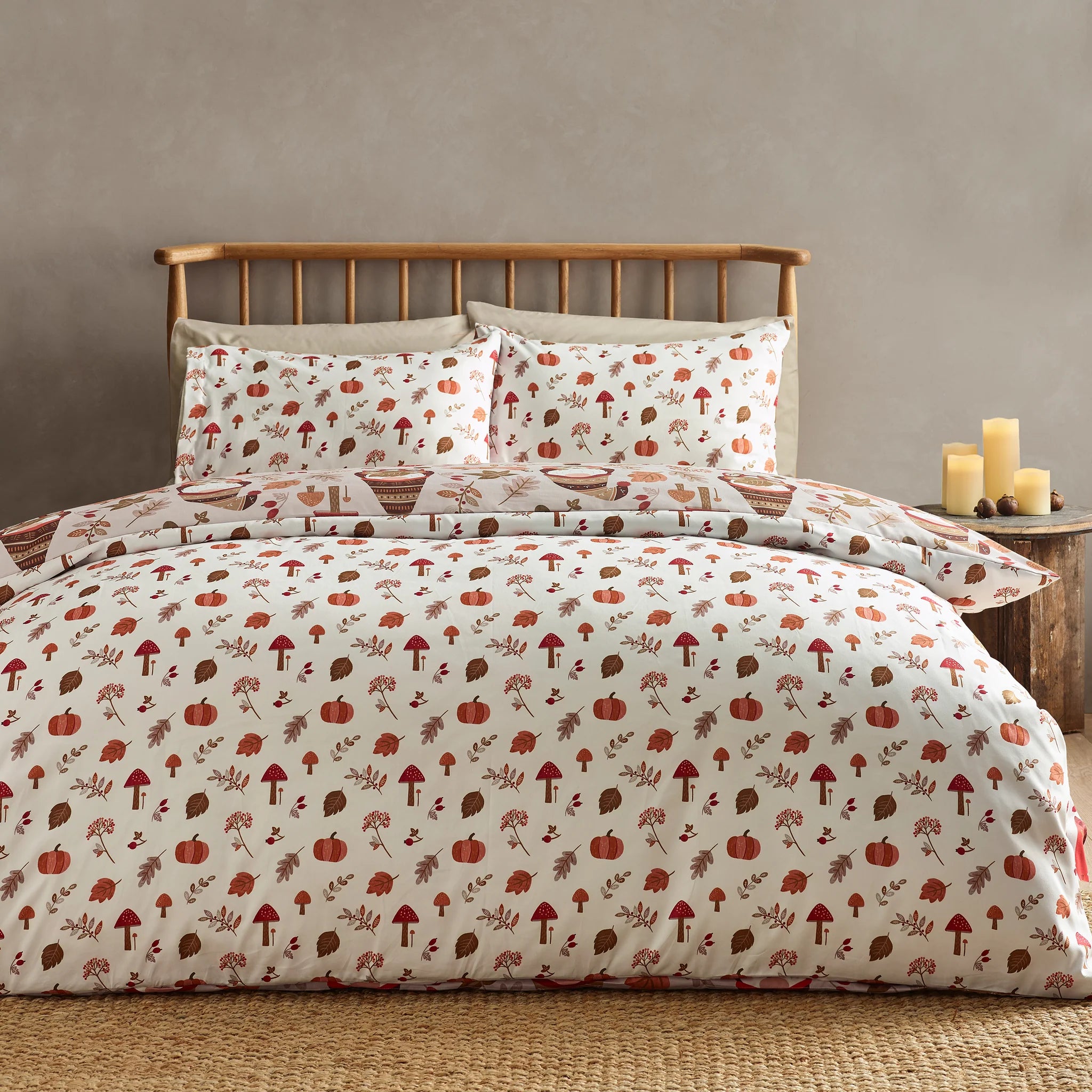 Woodland Gonks So Soft Reversible Bedding Set