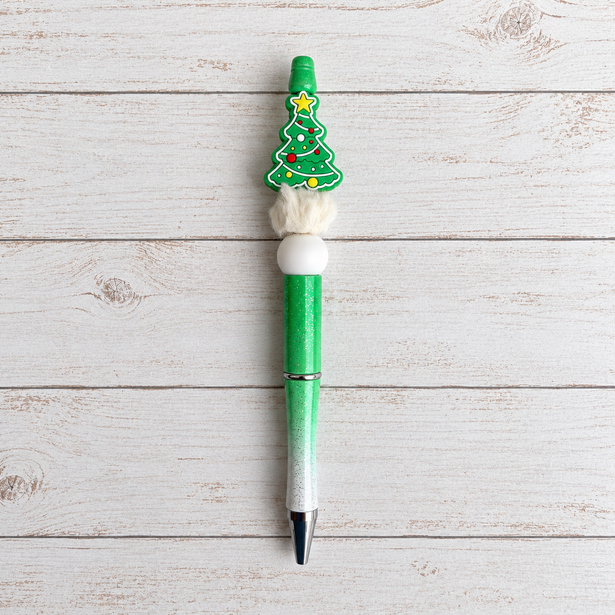 Tree Novelty Beaded Pen