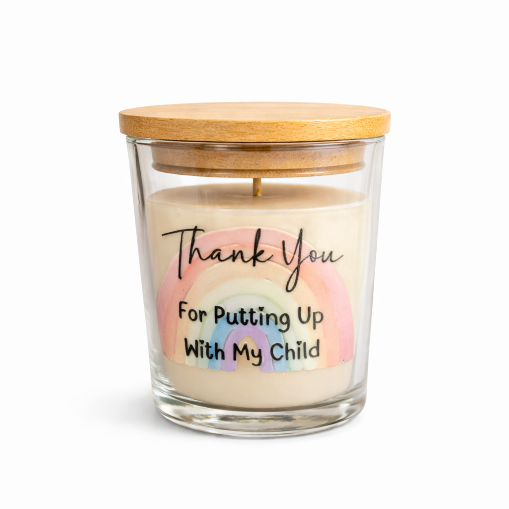 🙏Thank You For Putting Up With My Child Candle🕯️