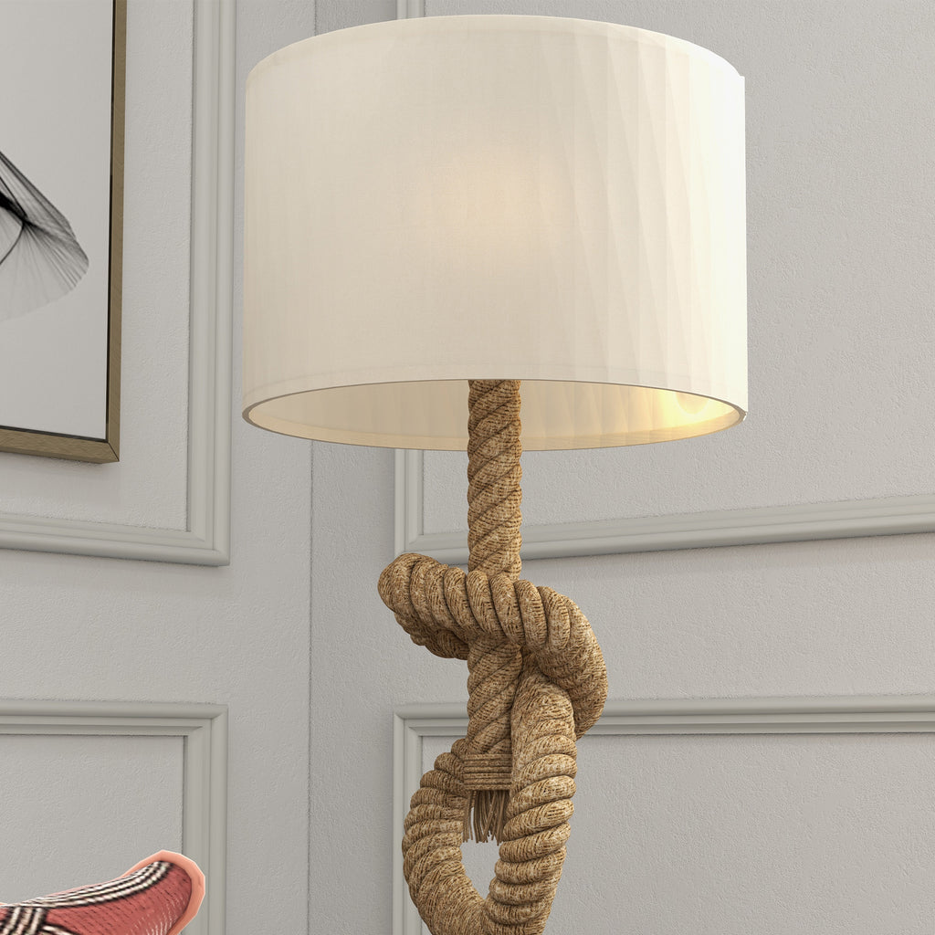 Nautical LED Table Lamp with USB Charging Port