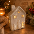 LED Ceramic Christmas House Light – 13cm