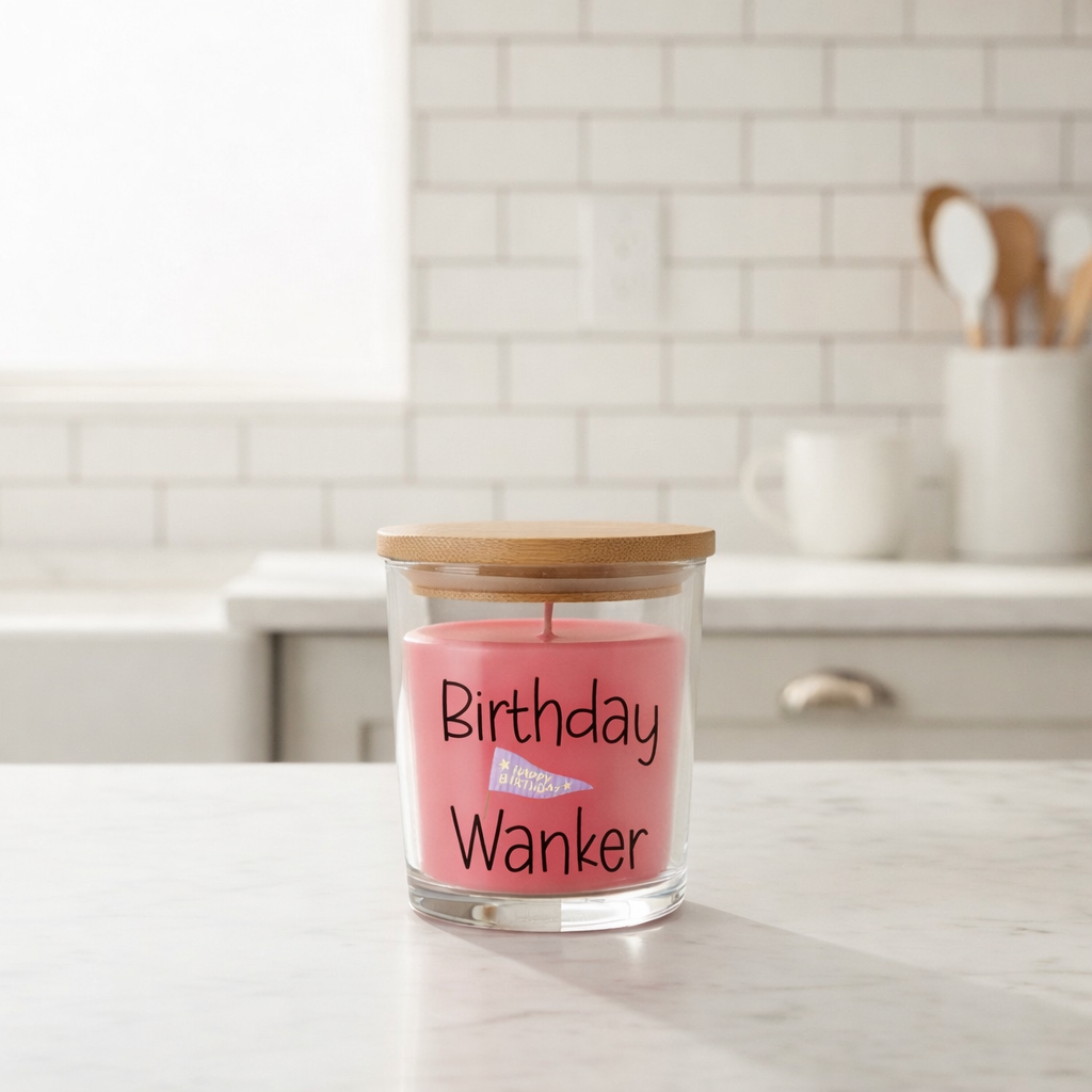 Funny Rude Slogan Scented Candle – 40 Hour Burn | 10 Designs | 5 Scents