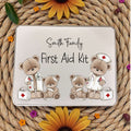 Personalised First Aid Kit Tin – Family Medical Storage Box | Large Metal Tin with Hinged Lid