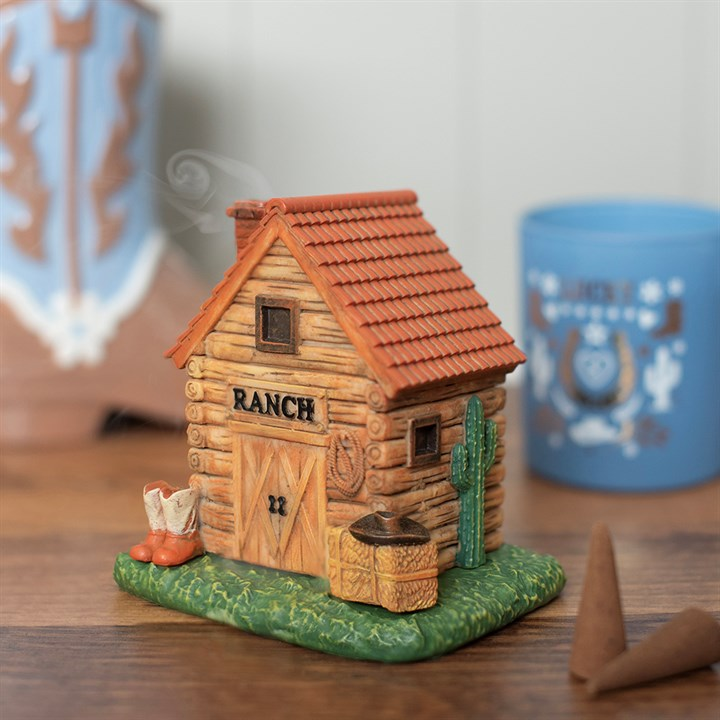 Western Ranch Incense Cone Holder