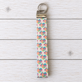 Faux Leather Wristlet - Middle Finger Design