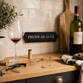 Frunk As Duck Cast Iron Sign – 22cm