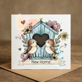 New Home Card - Love Birds - Birdbox New Home Card