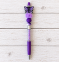 Butterfly Novelty Beaded Pen