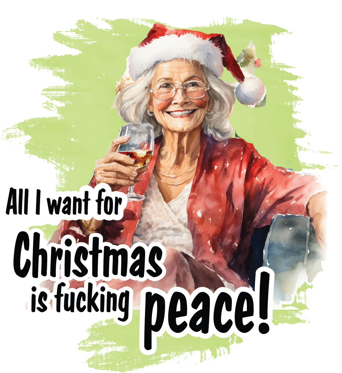 Granny Christmas Rude Humour Mug - 8 Designs