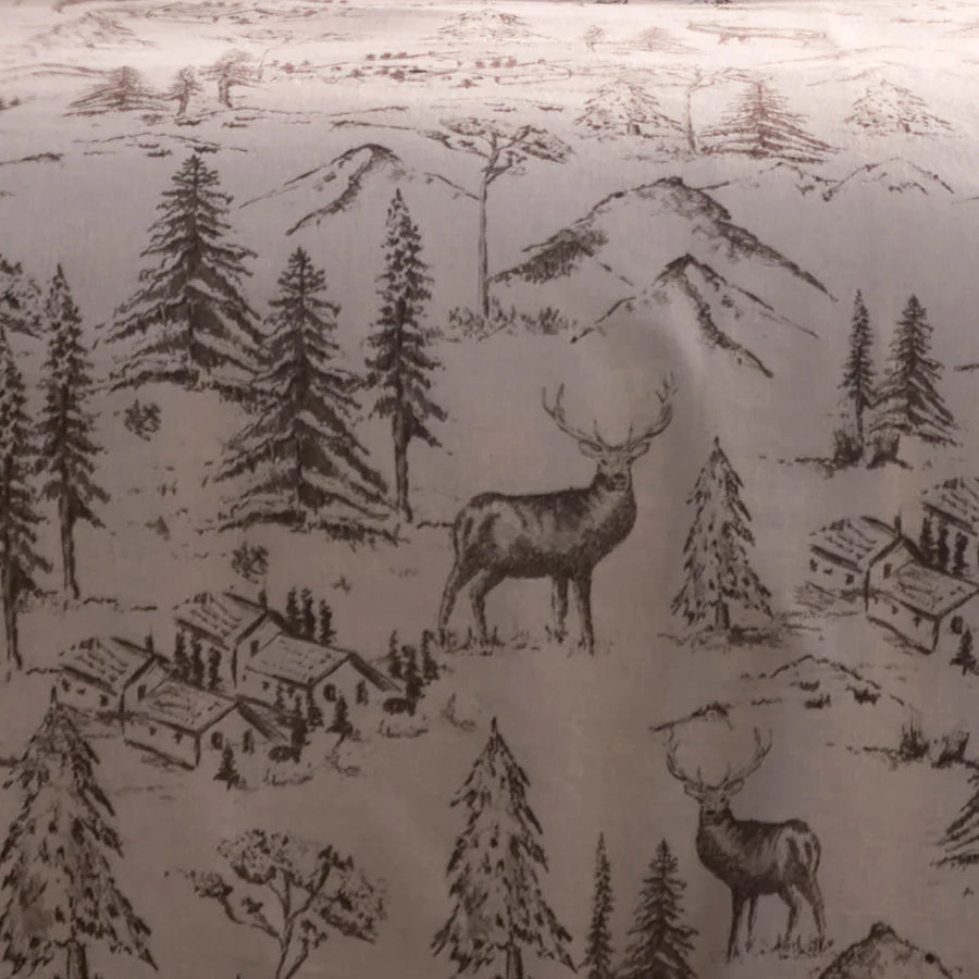 Duvet Cover Set Alpine Stag in Natural
