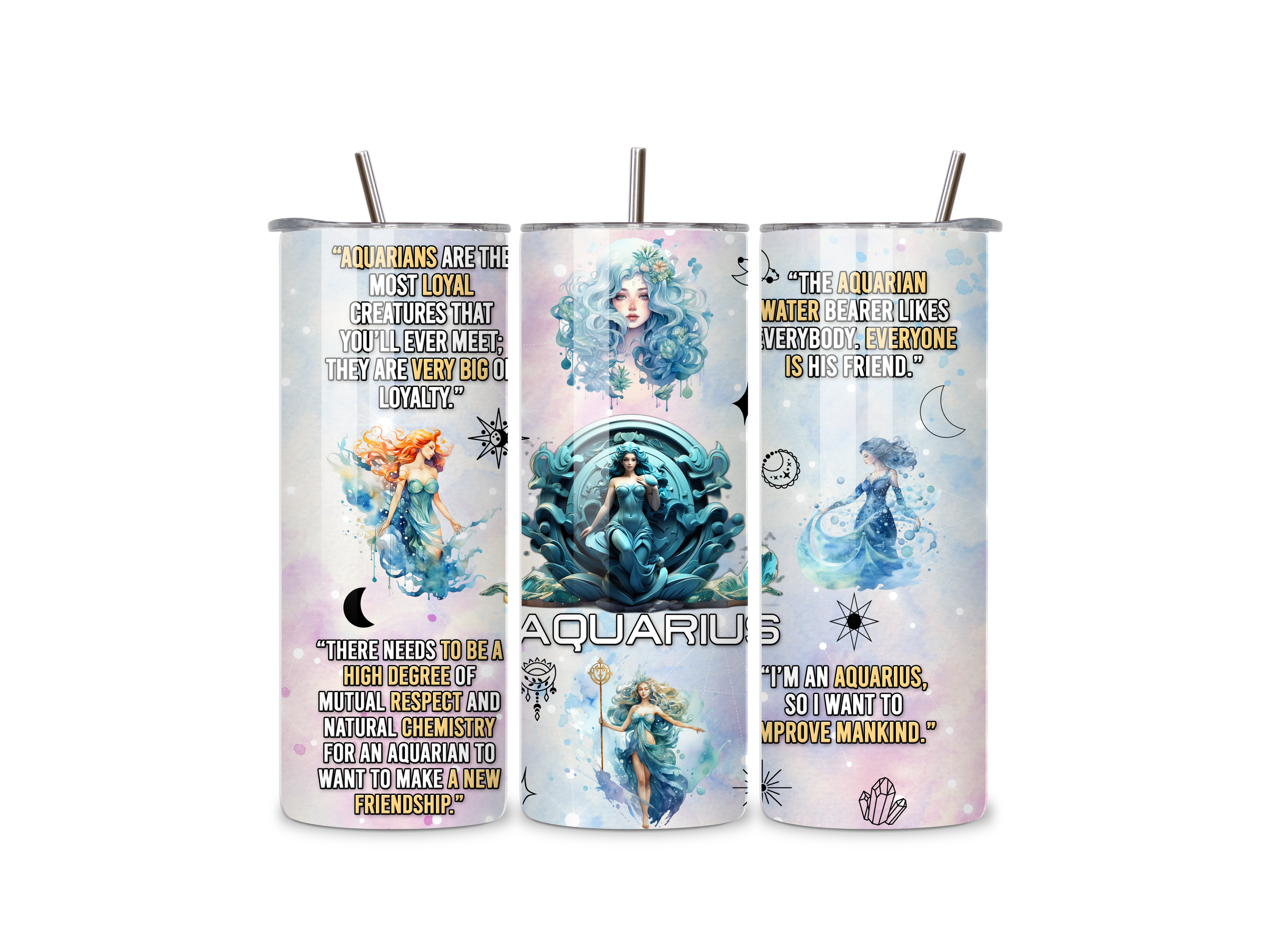 Zodiac Sign 20oz Tumblers