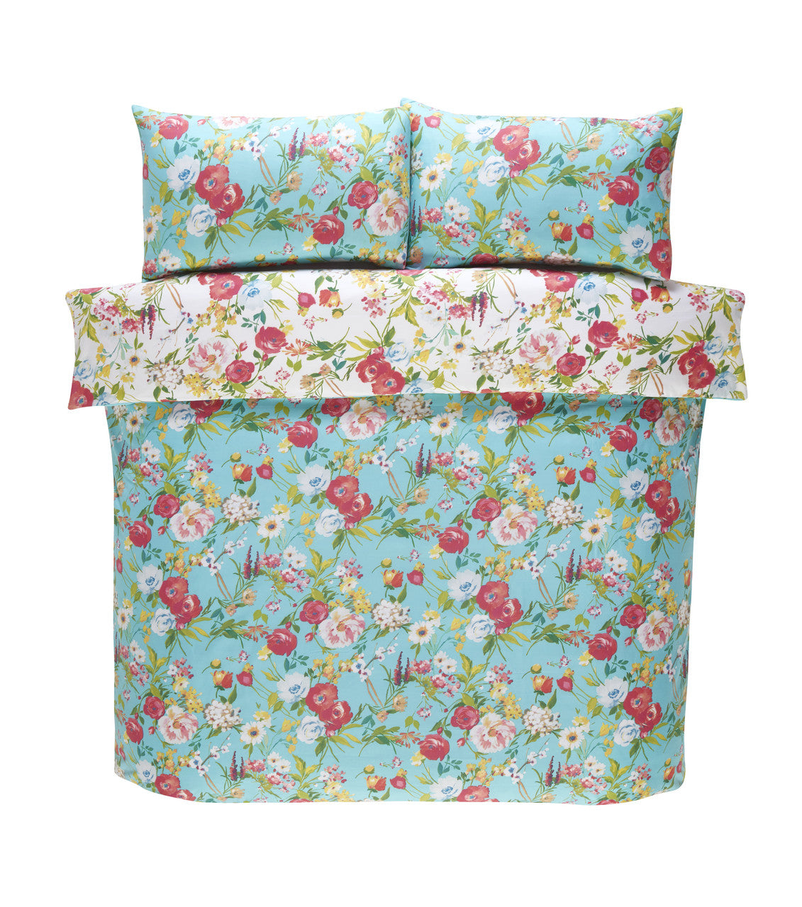 Ashbourne Bedding Set Duck Egg