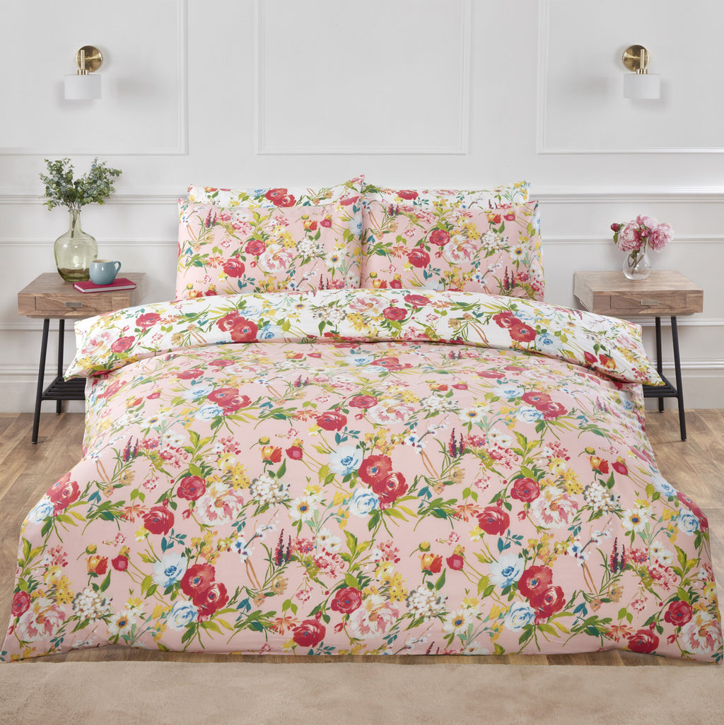 Ashbourne Duvet Set - Blush