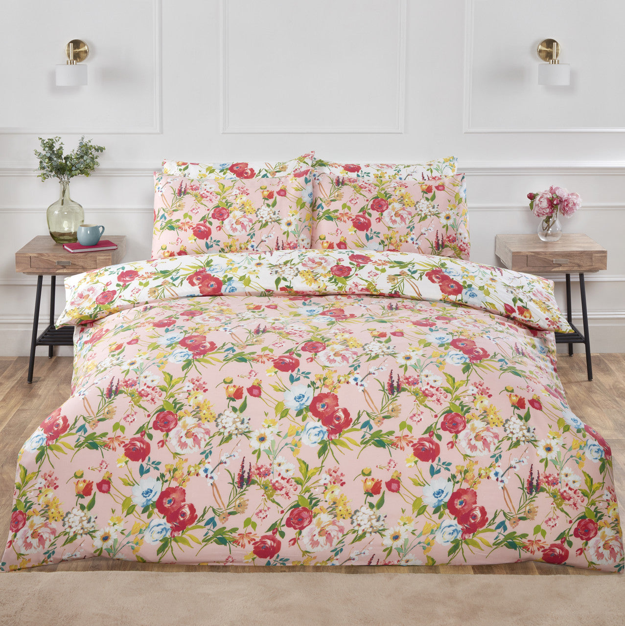 Ashbourne Duvet Set - Blush