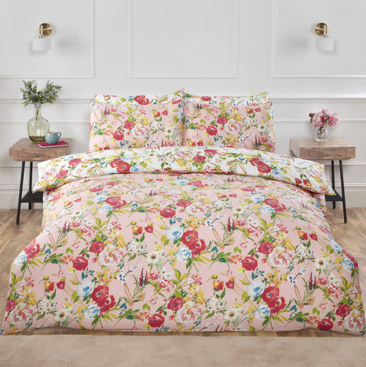 Ashbourne Duvet Set - Blush