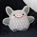Cute Bat Boucle Cushion