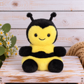 Aurora Palm Pals Queenie Bee 13cm yellow and black bee plush soft toy