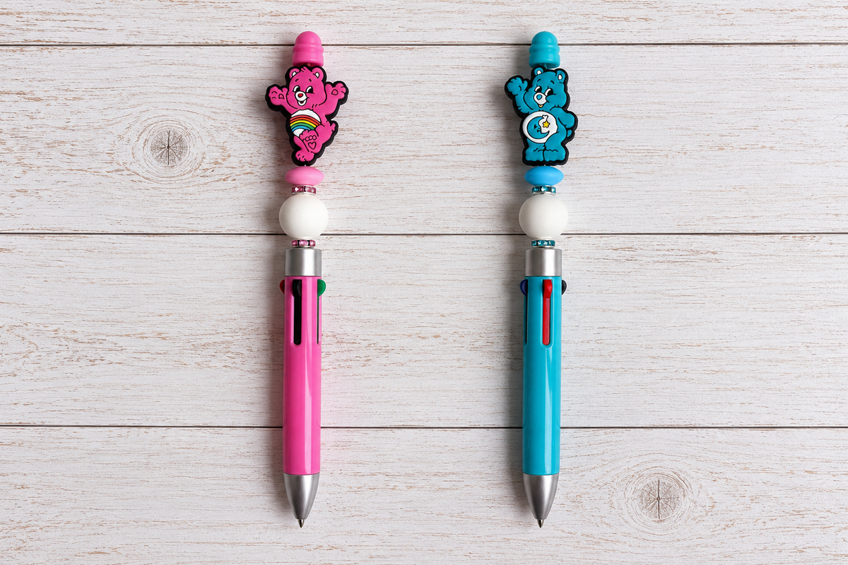 Tummy Bears Novelty Beaded Pens