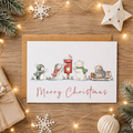 Polar Post Festive Friends Christmas Card - FREE Postage