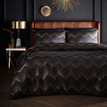 Cocktail Duvet Cover Set in Black