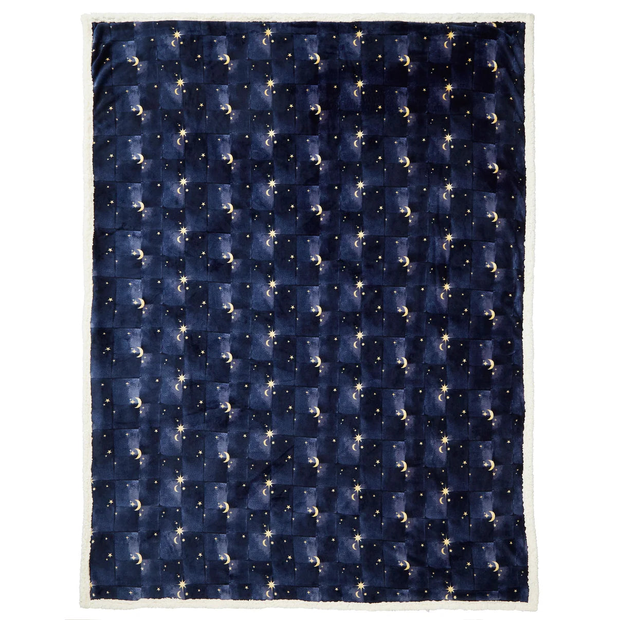 Cosmic Star Throw in Navy 150 x 200cm