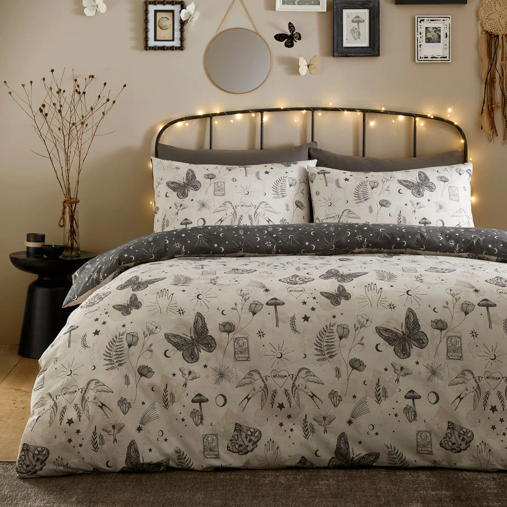 Duvet Cover Set Celeste in Grey
