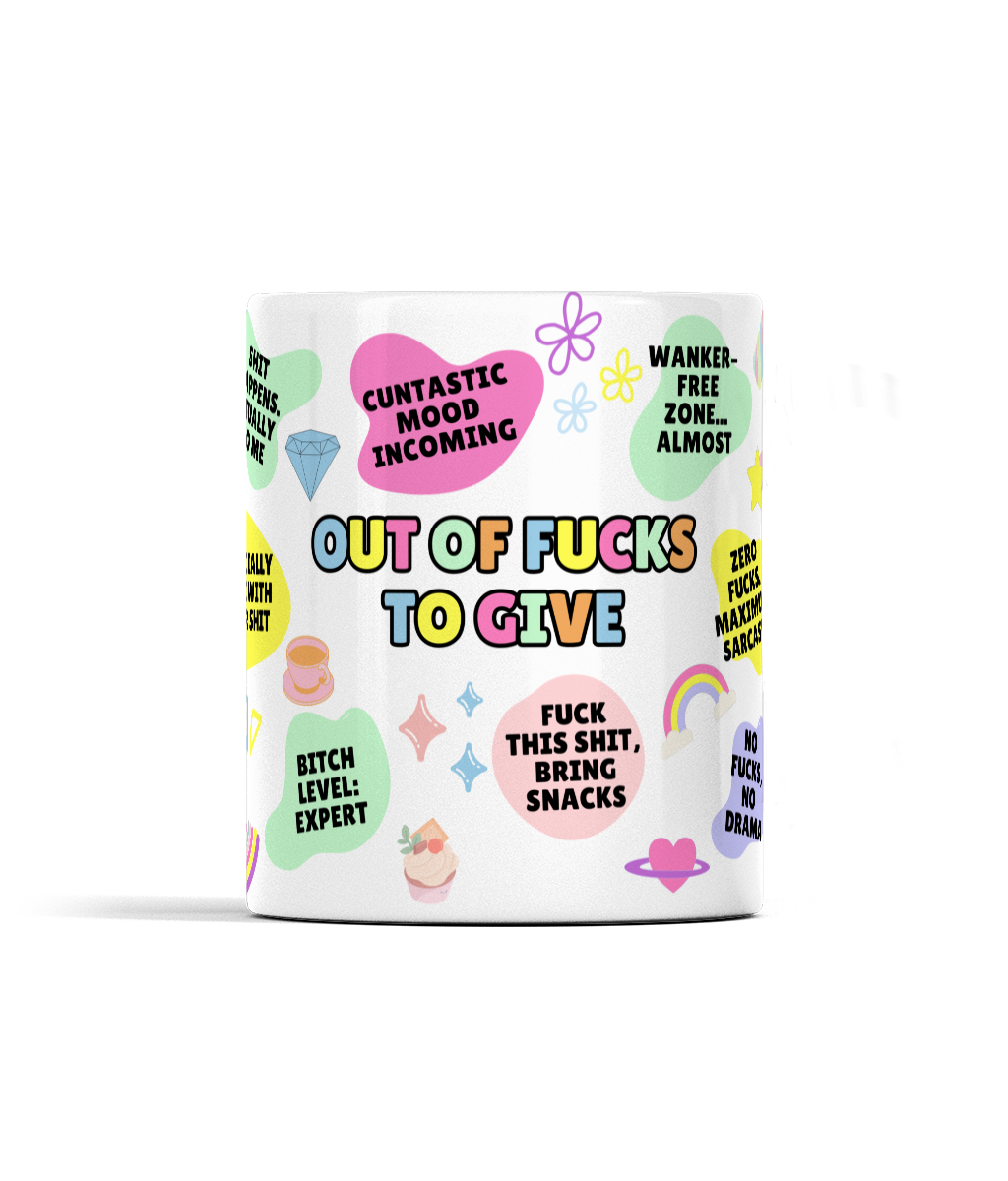 Out of F*cks to Give Mug