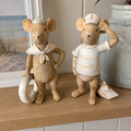 Sailer Mouse Ornament Pair - 18cm
