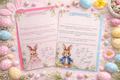 Personalised Easter Bunny Letter