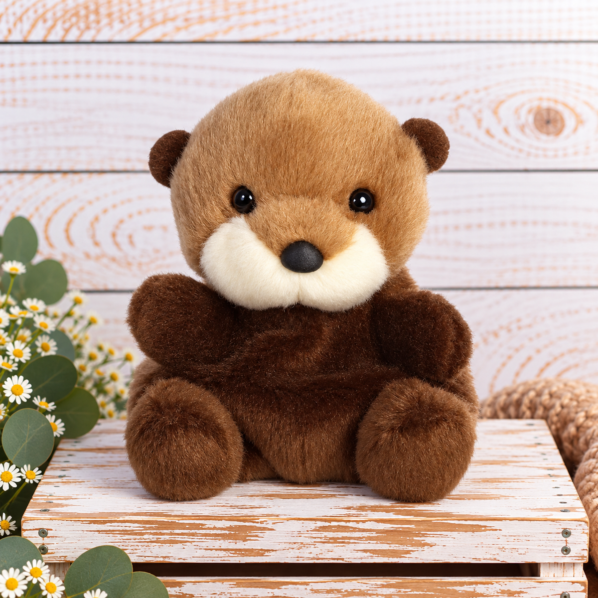 Palm Pals Selena Sea Otter Soft Toy – 13cm