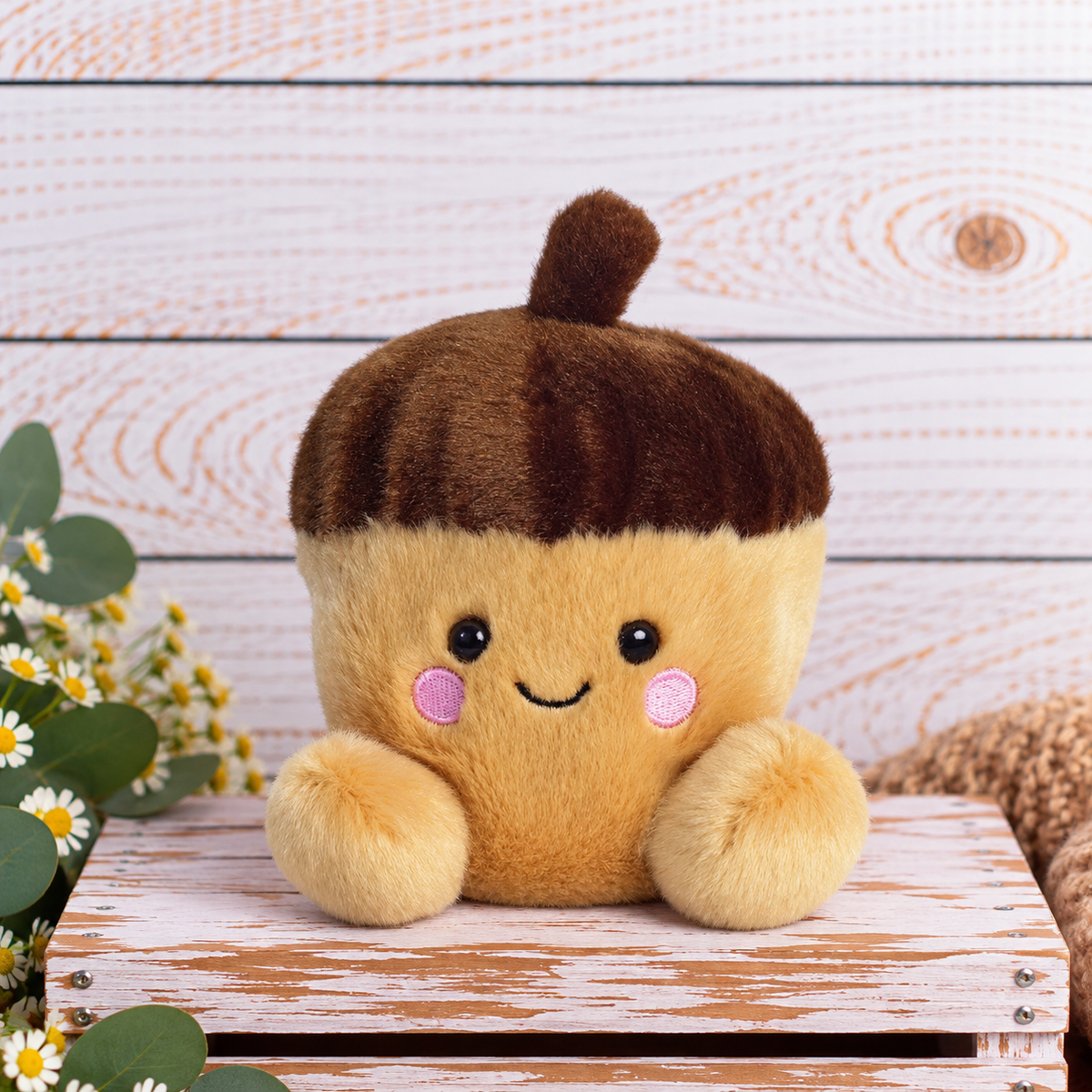 Palm Pals Oak Acorn Soft Toy 13cm