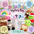 Palm Pals Mystery Buy containing two surprise Aurora Palm Pals soft toys from South Shore Gifts