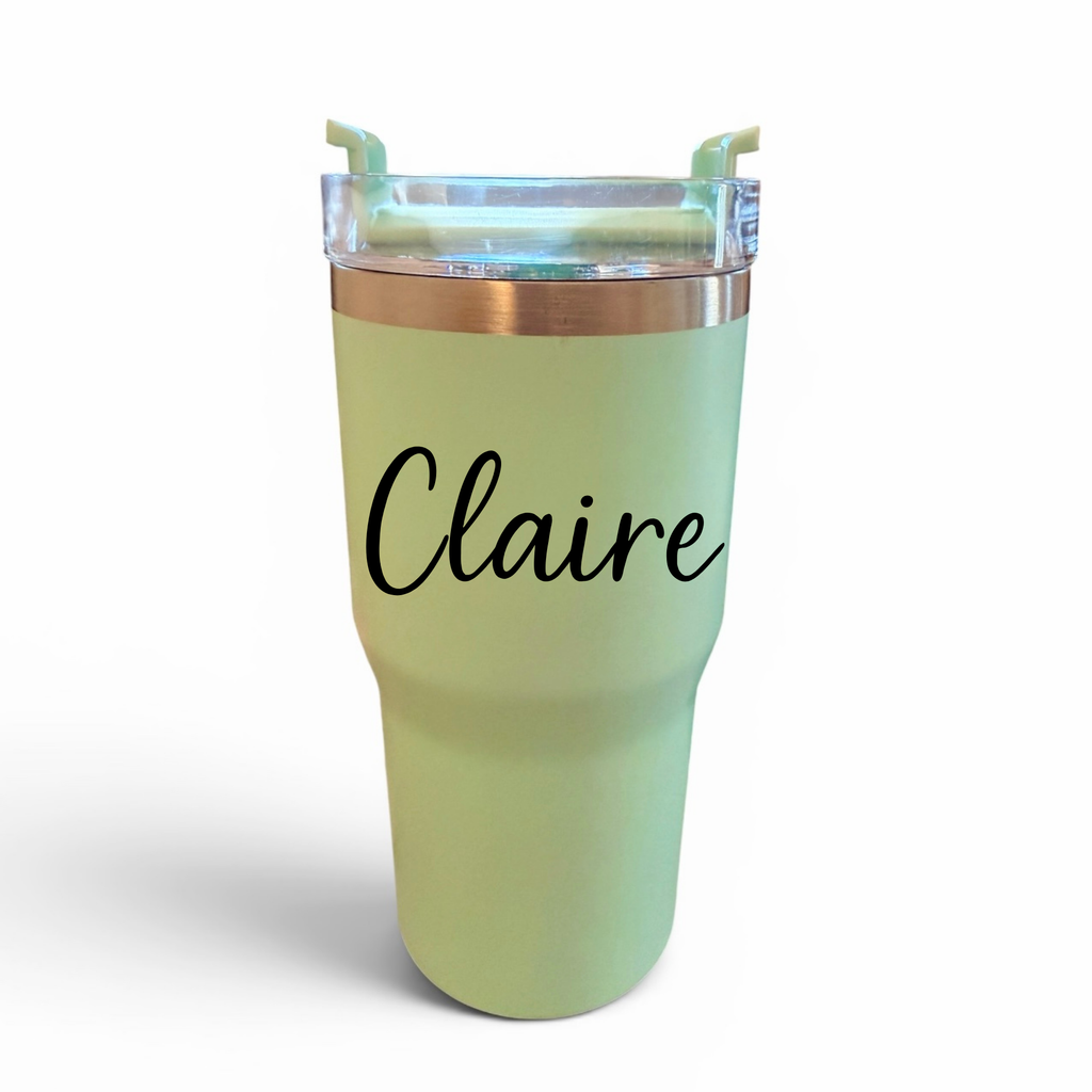 20oz Stainless Steel Tumblers - Personalised With a Name