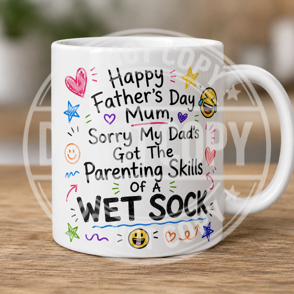 Happy Father’s Day To Mum – Funny & Sweary Mug Collection ☕😂