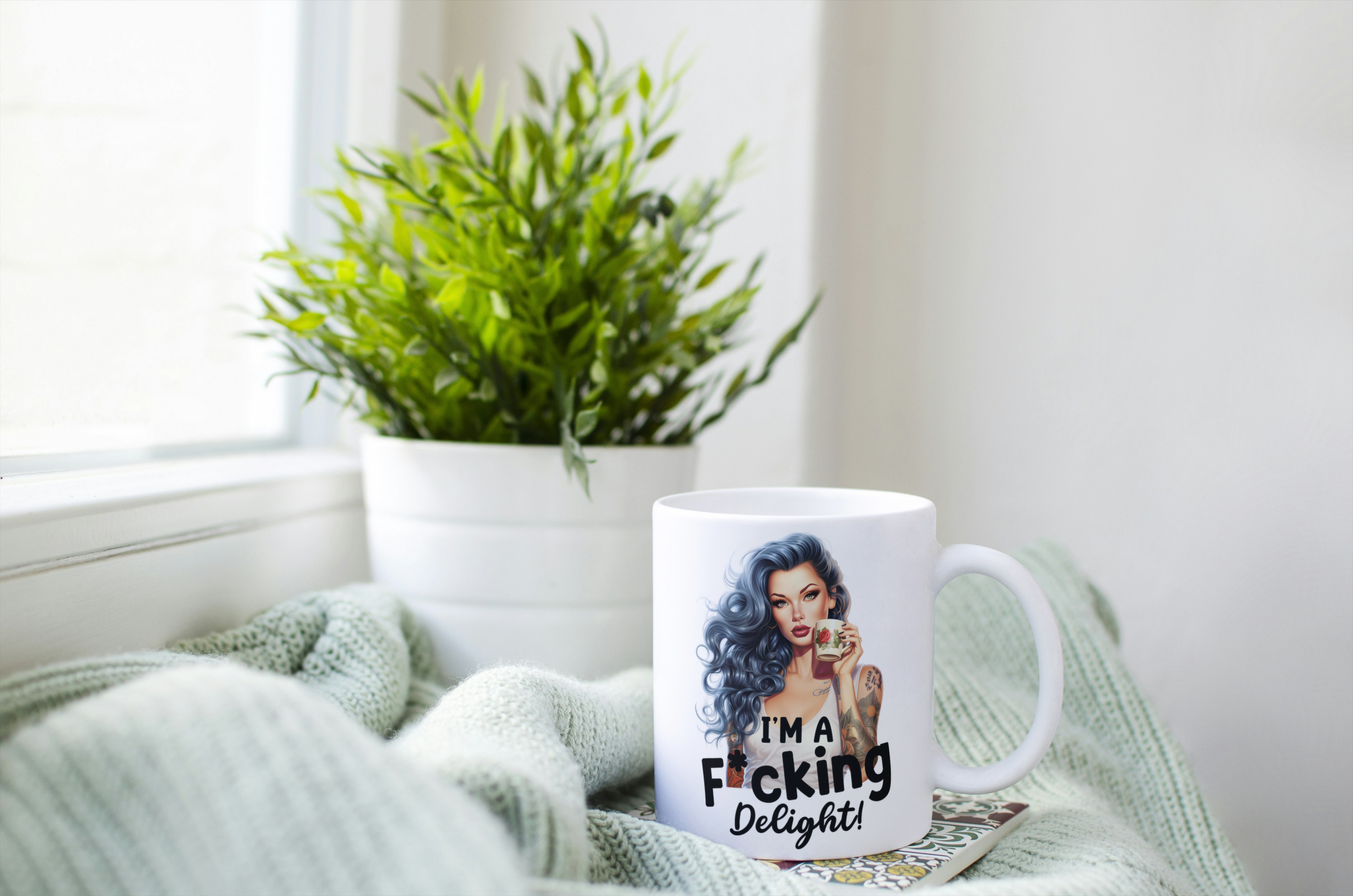 F***ing Delight Mug or Travel Mug