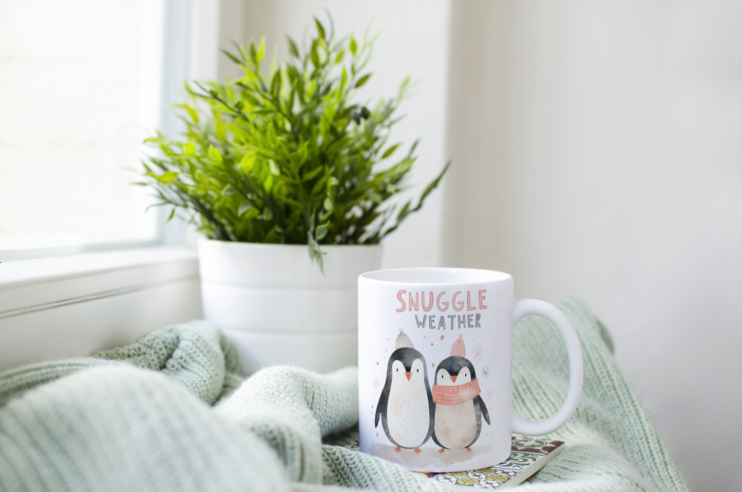Snuggle Weather Mug or Travel Mug