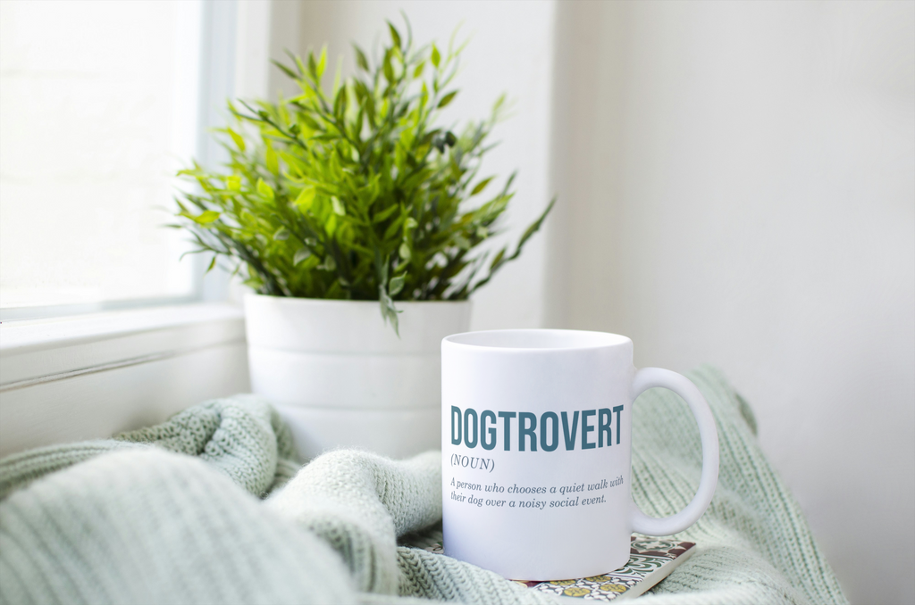 Dogtrovert Mug or Travel Mug