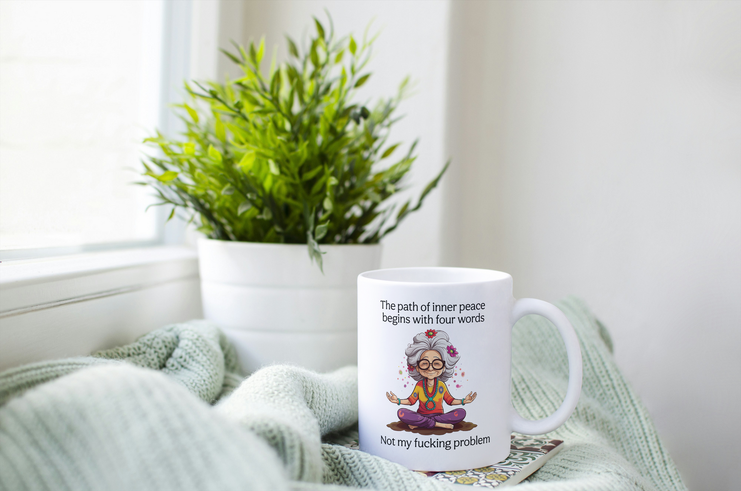 The Path Of Inner Peace ...... Gift Set - Mug & Notebook & FREE Keyring