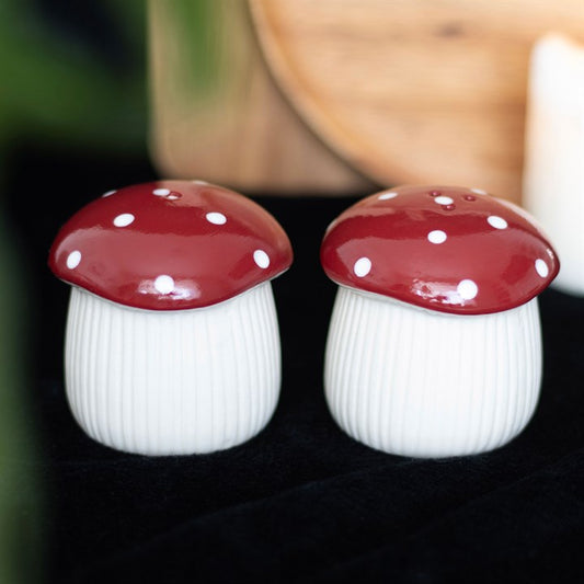 Mushroom Salt & Pepper Shakers
