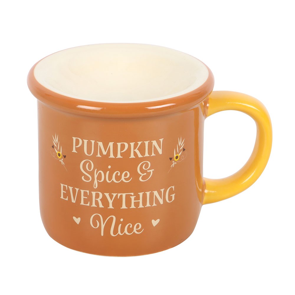 Pumpkin Spice Mug Shaped Oil Burner and Wax Warmer
