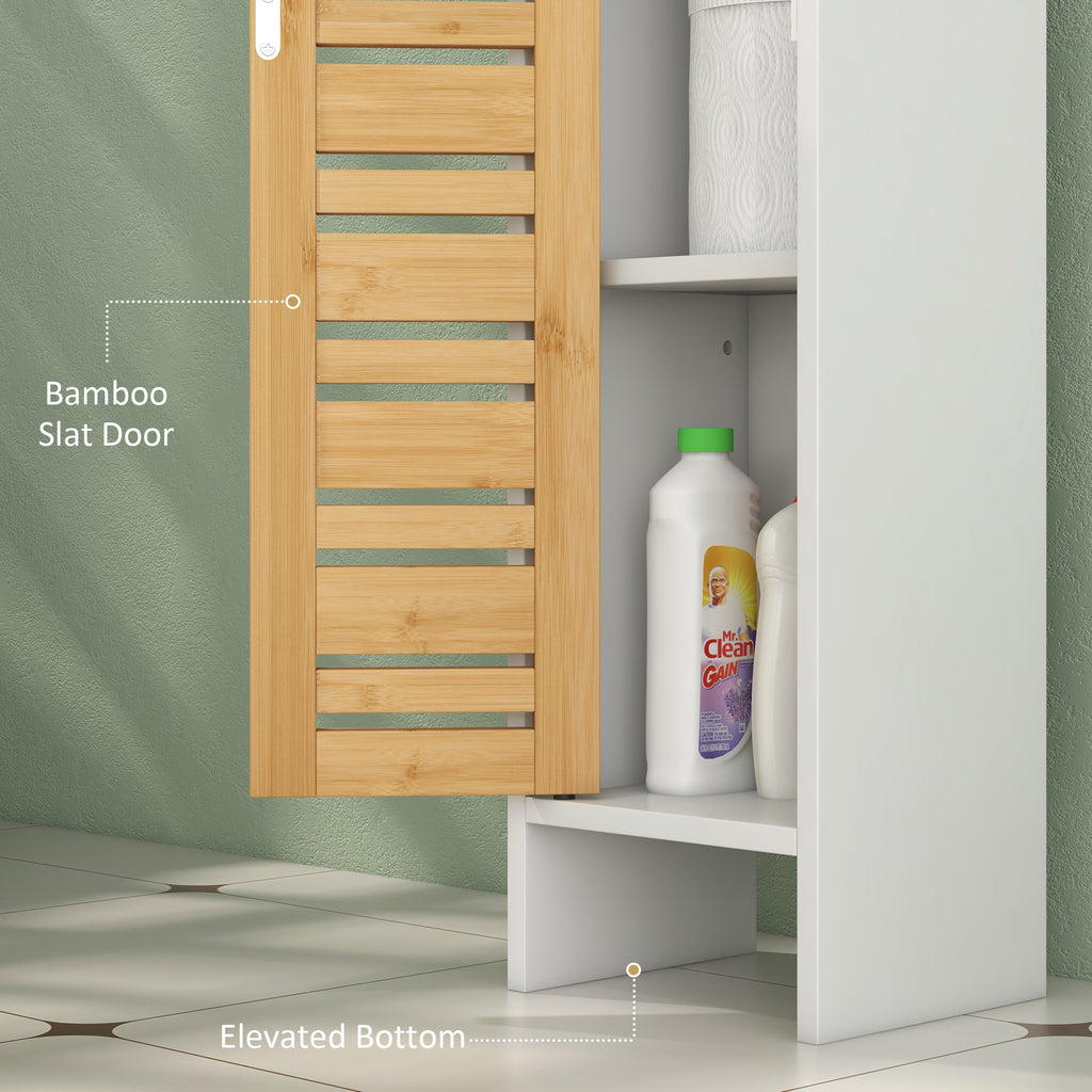 Bathroom Cabinet With Toilet Paper Holder
