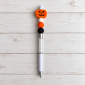 Pumpkin Novelty Beaded Pen option 2
