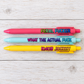 Set of 3 Swear Pens - Offensive Humour Option 3