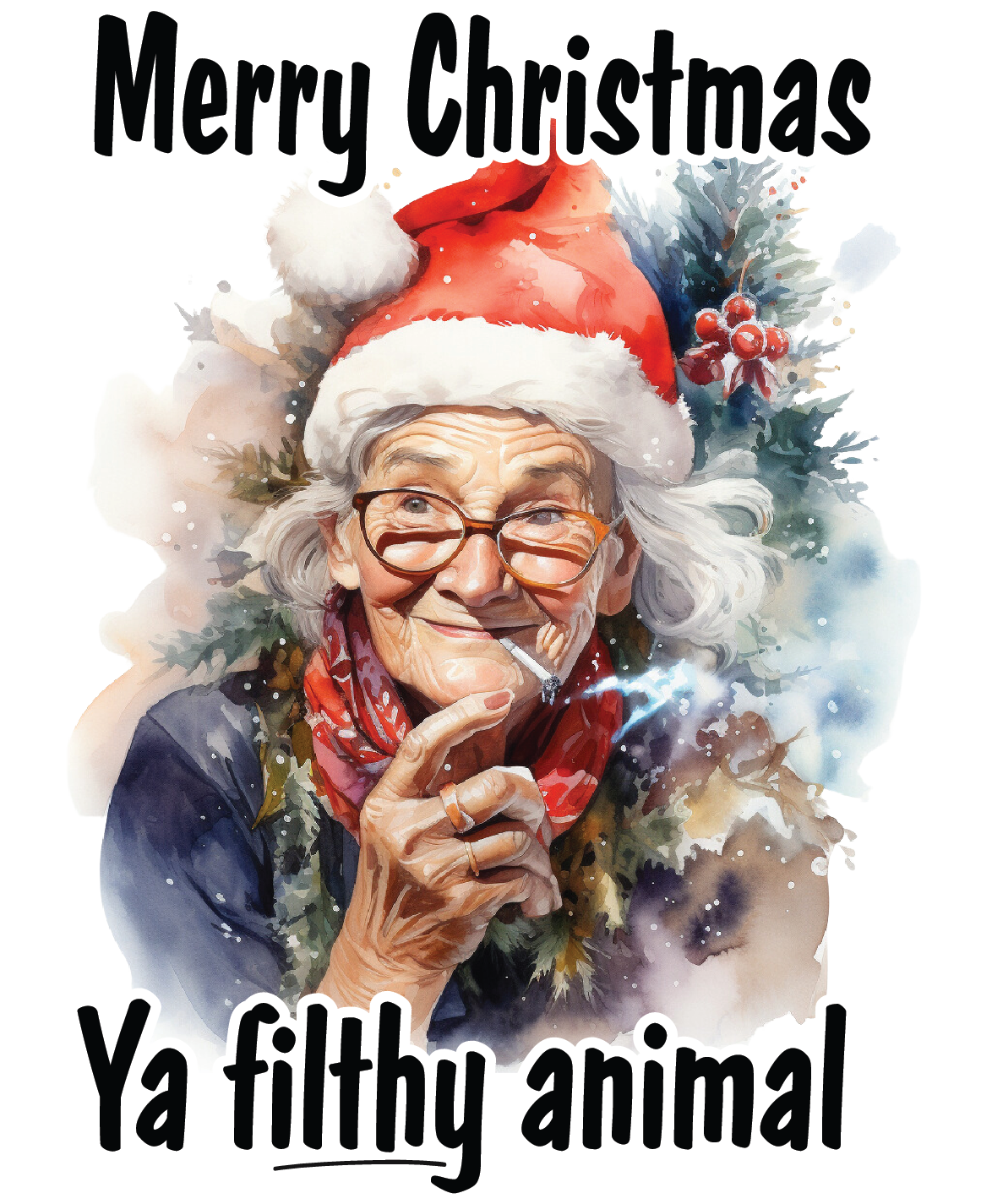 Granny Christmas Rude Humour Mug - 8 Designs