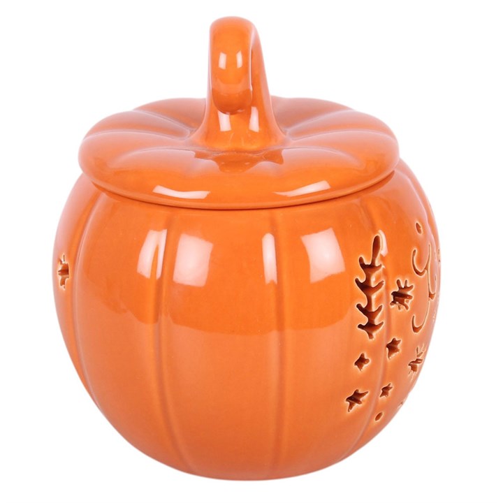 Orange Folk Pumpkin Oil Burner and Wax Warmer