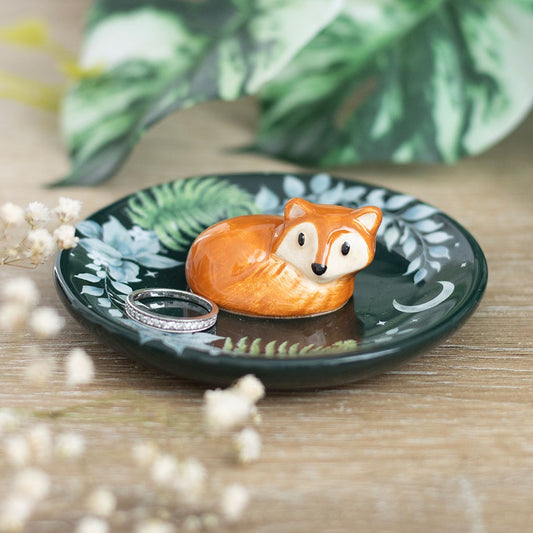 Fox Green Trinket Dish
