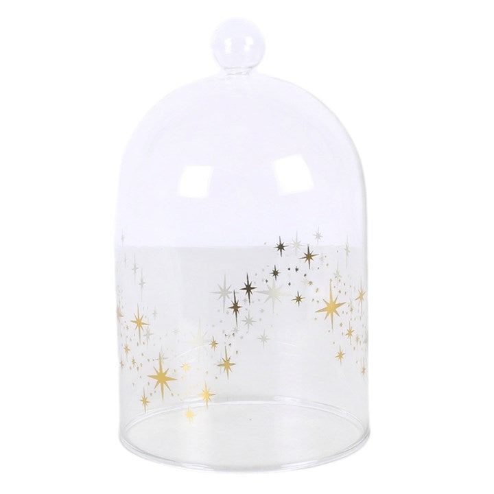 Stardust Glass Candle Cloche
