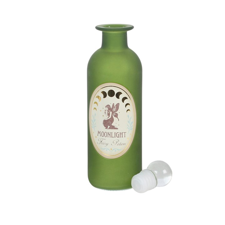 Moonlight Fairy Decorative Glass Potion Bottle